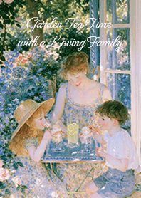 Garden Tea Time with a Loving Family
