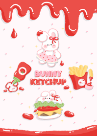 Bunny ketchup (pink)