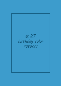 生日代表色-8月27日