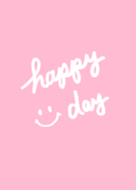 Happy day smile - Pink-joc