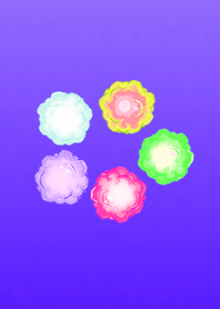 Purple Spin Sugar