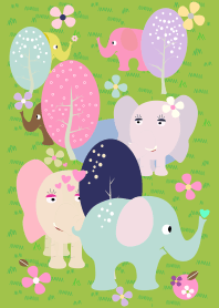 ช้างฤดูใบไม้ผลิ Savana