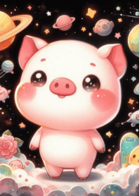 Cute little pig galaxy no.14