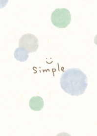 Watercolor round cute7 from Japan