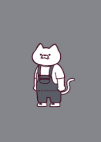 Overalls cat.(dusty colors10)
