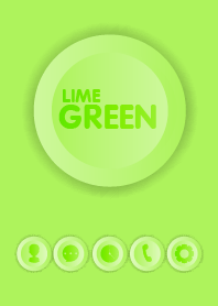 Simple Lime Green Button theme