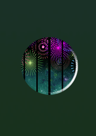 Wind-powered window frame Green 2