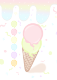 Sweet : Ice cream in summer