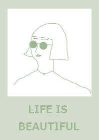 LIFE IS BEAUTIFUL (JP)milkygreen
