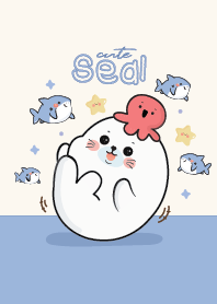 แมวน้ำน้อยน่ารัก : เบบี้บลู :D