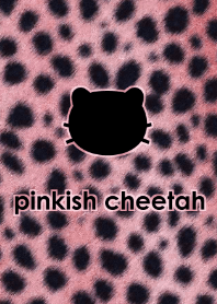 pinkish cheetah
