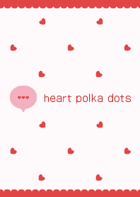 Heart Pattern [Red & White]