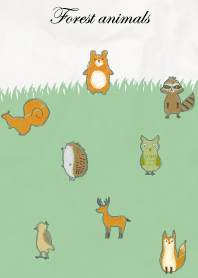 Forest animals theme