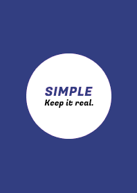 SIMPLE -Keep it real.- THEME 15