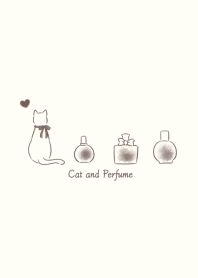Cat and Perfume -white-