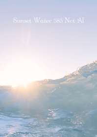 Sunset Water 585 Not AI