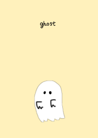 Cute theme of small ghost
