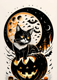 halloween cat a165D9
