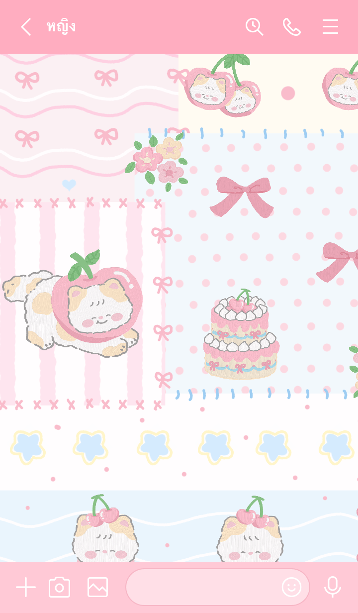 sweet cherry cat ( pink ) รูปที่ 2