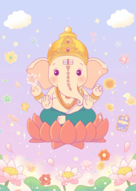 Ganesha prosperous life win lottery rich