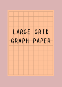 ORANGE-BLACK GRAPH PAPER/DUSTY PINK