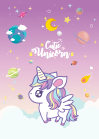 Unicorn Cute Galaxy Lovely