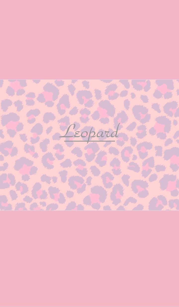 Leopard pattern:Coral pink WV