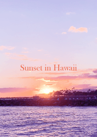Sunset in Hawaii 4