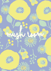 北欧フラワー3 mushroom