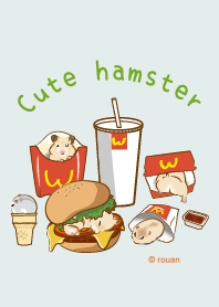 Cute hamster_Special meal2024 LET'S DRAW