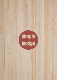 Wood Simple Design Red ver.