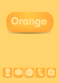 Simple Orange Button