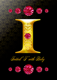 Initial"I" with RUBY