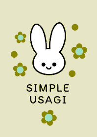 SIMPLE USAGI -FLOWER- THEME 99