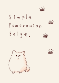 Pomeranian beige.
