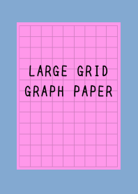 PINK-BLACK GRAPH PAPER/DUSTY BLUE