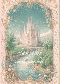 fairytale scene in pastel