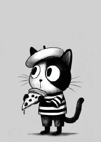 French Pizza Cat