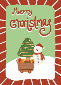 merry christmas red theme