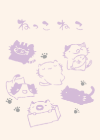 moni nekkoneko dull color purple