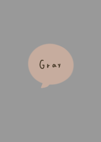 Gray and beige. Do not get tired of.