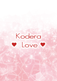 Kodera Love Crystal name theme