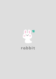 Rabbits2 Clover - gray