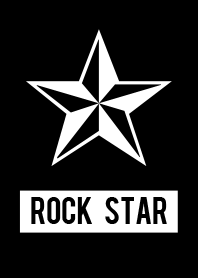 ロック スター ブラック スタイル