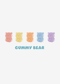 yammy gummy bear / white smoke