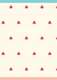 Tiny little watermelon P&B