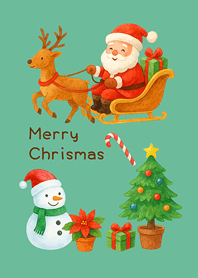 メリークリスマス（ミント）