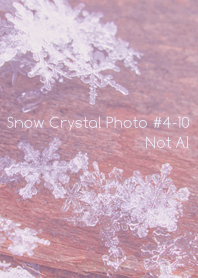 Snow Crystal Photo #4-10Not AI