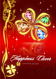 Happiness Clover RED