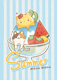 貓貓宇宙的夏日冰果室